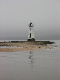 Photo of the Cockspur Island Lighthouse