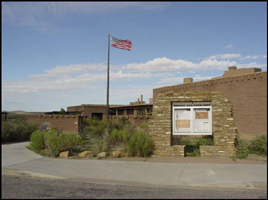 Chaco Culture NHP Visitor Center Public Entrance