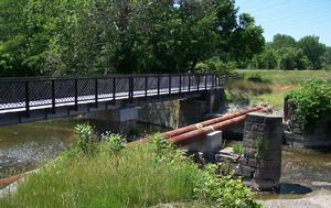 Tinker's Creek Aqueduct, looking North - June, 2008.