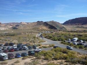 Parking issues at Wolfe Ranch/Delicate Arch parking areas