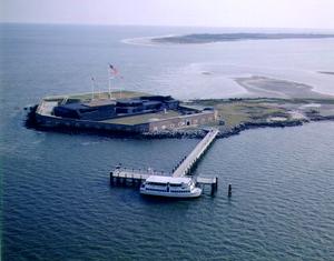 Fort Sumter from the air