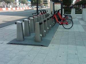 Example of an existing Capital Bikeshare location.