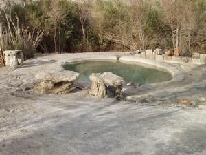 photo of the sunrise pool at Lower Warm Springs