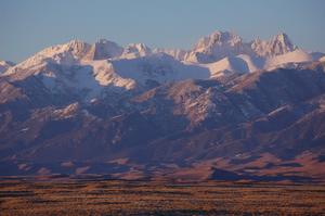 San Luis Valley and Central Sangre de Cristo Mountains