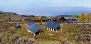 Existing Solar Array, Lamar Buffalo Ranch, Yellowstone National Park