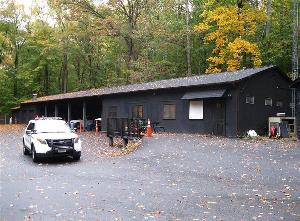 The War Department Maintenance Building.