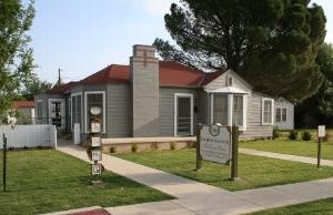 A view of the George W. Bush childhood home from the street