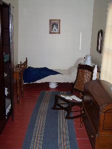 Photo of Hired Girl's bedroom from doorway.